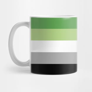 Aromantic Pride Flag Mug